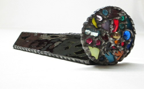 K3 Black Water Stained Glass Kaleidoscope by Artworks by Linda Carpenter / Daytona Beach Art Works